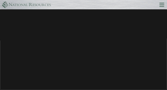 Desktop Screenshot of nationalresources.com